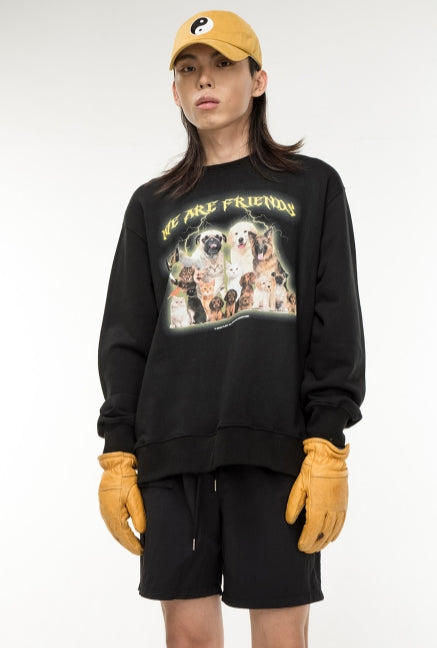 VLDS (ブラディス) WAF dog sweatshirt yellow