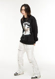 VLDS (ブラディス) Catpaca sweatshirt