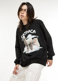 VLDS (ブラディス) Catpaca sweatshirt