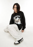 VLDS (ブラディス) Catpaca sweatshirt