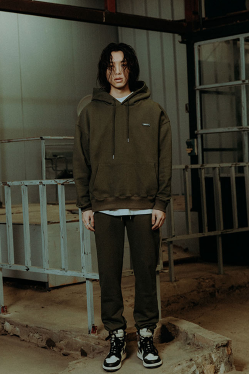 SINCITY (シンシティ) SINCITY LOGO HOODIE OLIVE