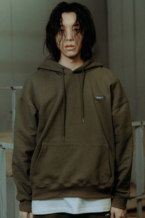 SINCITY (シンシティ) SINCITY LOGO HOODIE OLIVE