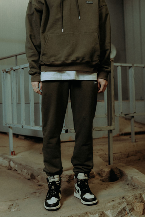 SINCITY (シンシティ) SINCITY LOGO SWEAT PANTS OLIVE