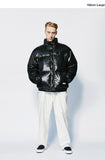 セイントペイン(SAINTPAIN)  SP SHORT PADDING JUMPER-GLOSSY BLACK