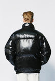 セイントペイン(SAINTPAIN)  SP SHORT PADDING JUMPER-GLOSSY BLACK