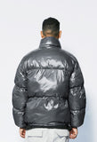 セイントペイン(SAINTPAIN)  SP SHORT PADDING JUMPER-GLOSSY CHARCOAL