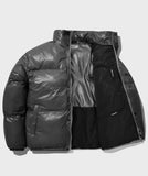 セイントペイン(SAINTPAIN)  SP SHORT PADDING JUMPER-GLOSSY CHARCOAL