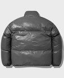 セイントペイン(SAINTPAIN)  SP SHORT PADDING JUMPER-GLOSSY CHARCOAL