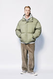 セイントペイン(SAINTPAIN) SP SHORT PADDING JUMPER-KHAKI
