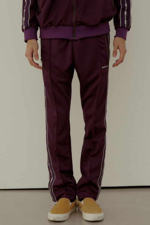 SINCITY (シンシティ) wire track pants purple V2
