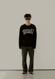 SINCITY (シンシティ) Anarchy heavy knit sweater Black