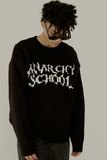 SINCITY (シンシティ) Anarchy heavy knit sweater Black