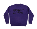 SINCITY (シンシティ) Anarchy heavy knit sweater purple