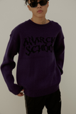 SINCITY (シンシティ) Anarchy heavy knit sweater purple