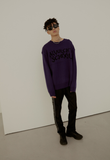 SINCITY (シンシティ) Anarchy heavy knit sweater purple