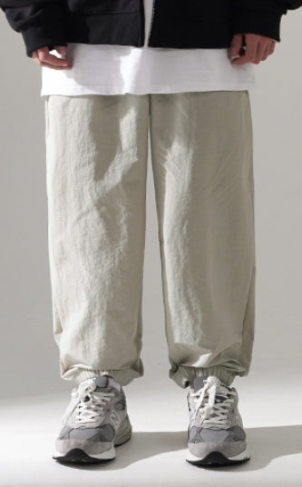パーステップ(PERSTEP) COMFY NYLON TRAINING PANTS LIGHT GRAY JULP4452