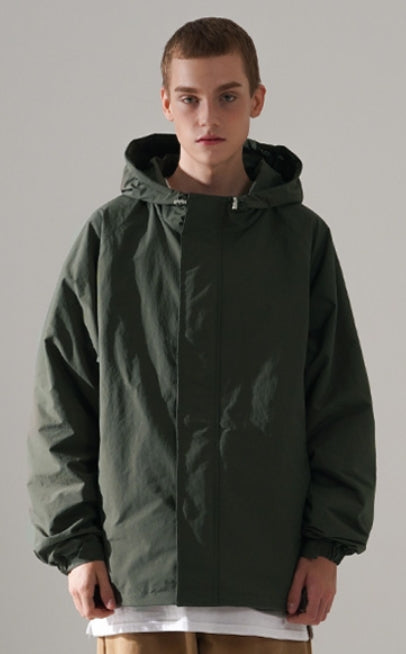 パーステップ(PERSTEP) COMFY NYLON JACKET KHAKI JUOT4451