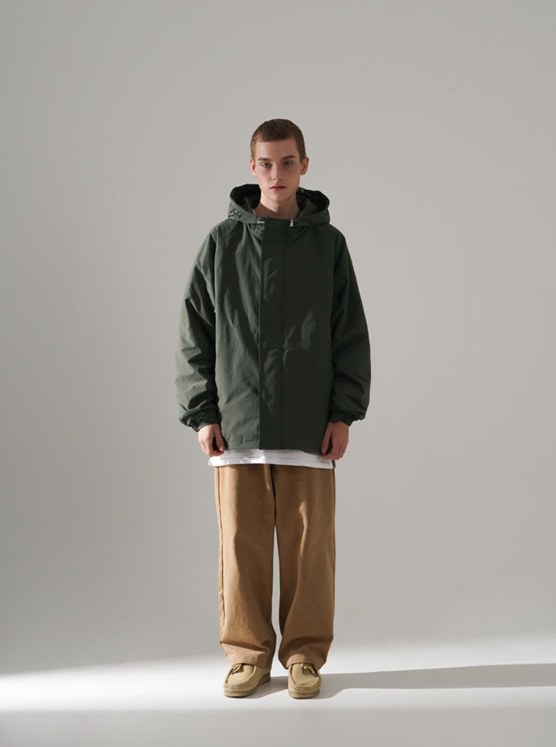 パーステップ(PERSTEP) COMFY NYLON JACKET KHAKI JUOT4451