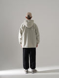 パーステップ(PERSTEP) COMFY NYLON JACKET LIGHT GRAY JUOT4451