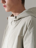 パーステップ(PERSTEP) COMFY NYLON JACKET LIGHT GRAY JUOT4451