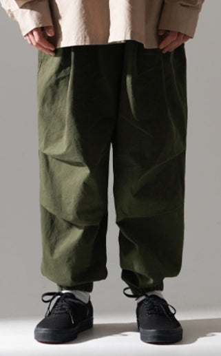 パーステップ(PERSTEP) OVERSTRING WASHING PANTS KHAKI SMLP4439