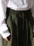 パーステップ(PERSTEP) OVERSTRING WASHING PANTS KHAKI SMLP4439