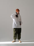 パーステップ(PERSTEP) OVERSTRING WASHING PANTS KHAKI SMLP4439