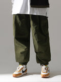 パーステップ(PERSTEP) OVERSTRING WASHING PANTS KHAKI SMLP4439