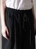 パーステップ(PERSTEP) OVERSTRING WASHING PANTS BLACK SMLP4439