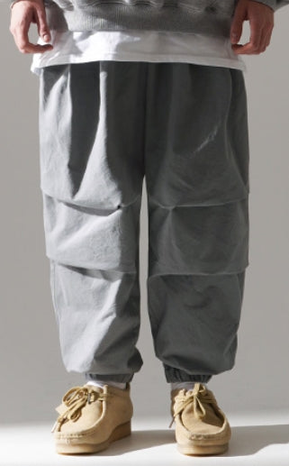 パーステップ(PERSTEP) OVERSTRING WASHING PANTS GRAY SMLP4439