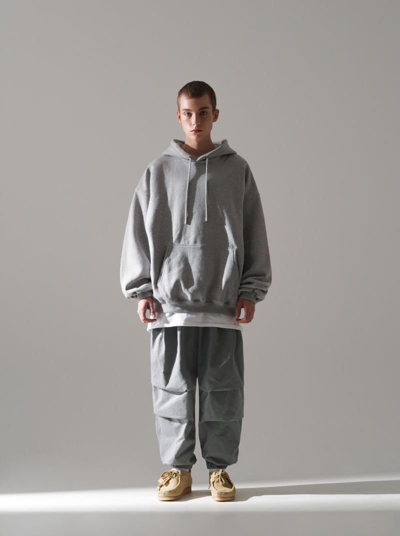 パーステップ(PERSTEP) OVERSTRING WASHING PANTS GRAY SMLP4439