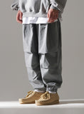 パーステップ(PERSTEP) OVERSTRING WASHING PANTS GRAY SMLP4439