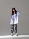 パーステップ(PERSTEP) OVERSTRING WASHING PANTS GRAY SMLP4439