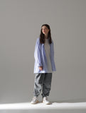 パーステップ(PERSTEP) OVERSTRING WASHING PANTS GRAY SMLP4439