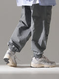 パーステップ(PERSTEP) OVERSTRING WASHING PANTS GRAY SMLP4439