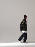 パーステップ(PERSTEP) OVERSTRING WASHING JACKET KHAKI SMOT4438
