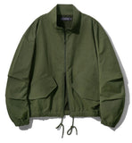 パーステップ(PERSTEP) OVERSTRING WASHING JACKET KHAKI SMOT4438