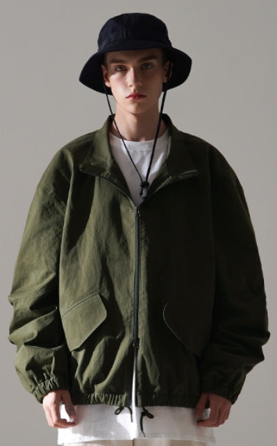 パーステップ(PERSTEP) OVERSTRING WASHING JACKET KHAKI SMOT4438