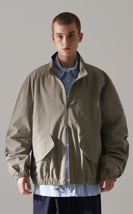 パーステップ(PERSTEP) OVERSTRING WASHING JACKET STONE BEIGE SMOT4438