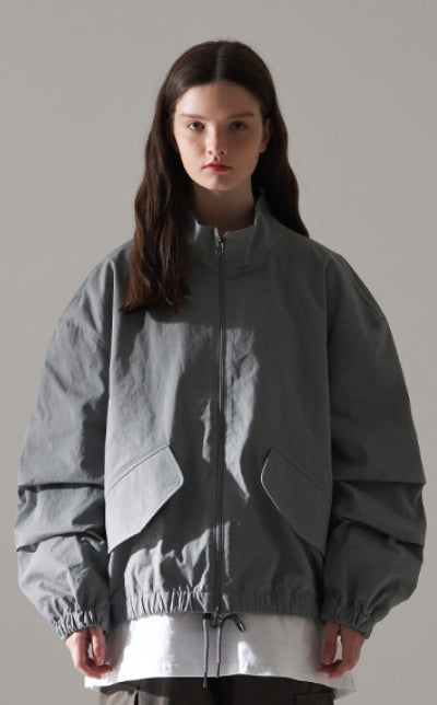 パーステップ(PERSTEP) OVERSTRING WASHING JACKET STONE GRAY SMOT4438