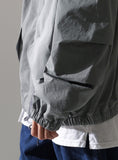 パーステップ(PERSTEP) OVERSTRING WASHING JACKET STONE GRAY SMOT4438