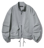 パーステップ(PERSTEP) OVERSTRING WASHING JACKET STONE GRAY SMOT4438