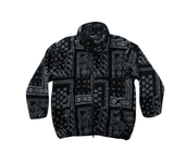 SINCITY (シンシティ) paisley Boa fleece black