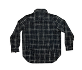 SINCITY (シンシティ) tweed shirt jacket black