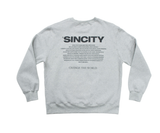 SINCITY (シンシティ) Change the world sweatshirt Grey