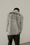 SINCITY (シンシティ) Change the world sweatshirt Grey