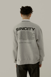 SINCITY (シンシティ) Change the world sweatshirt Grey