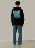 SINCITY (シンシティ) BLUE FLAME ANARCHY CAT HOODIE