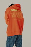 SINCITY (シンシティ) CHANGE THE WORLD HOODIE ORANGE