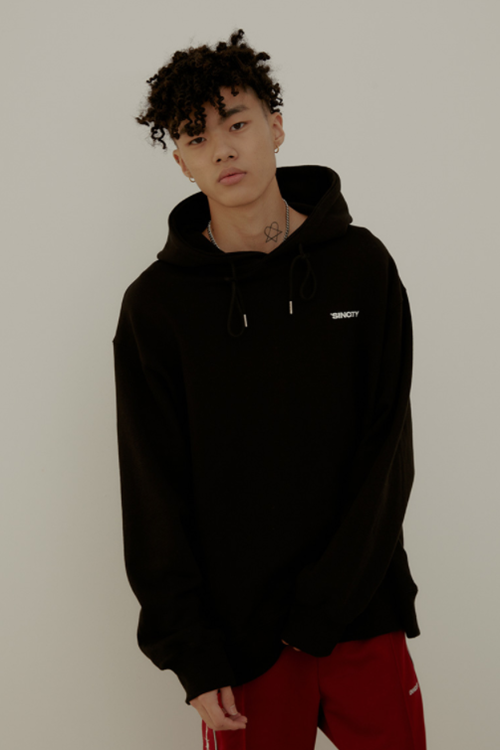 SINCITY (シンシティ) WIRE ANARCHY HOODIE BLACK